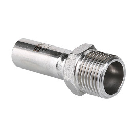Вставка с наружной резьбой, нержавеющая сталь VALTEC 18 мм х 1/2"
