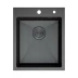 Кухонная мойка DQ нержавеющая сталь графит () DKS415006