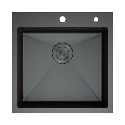 Кухонная мойка DQ нержавеющая сталь графит () DKS505006